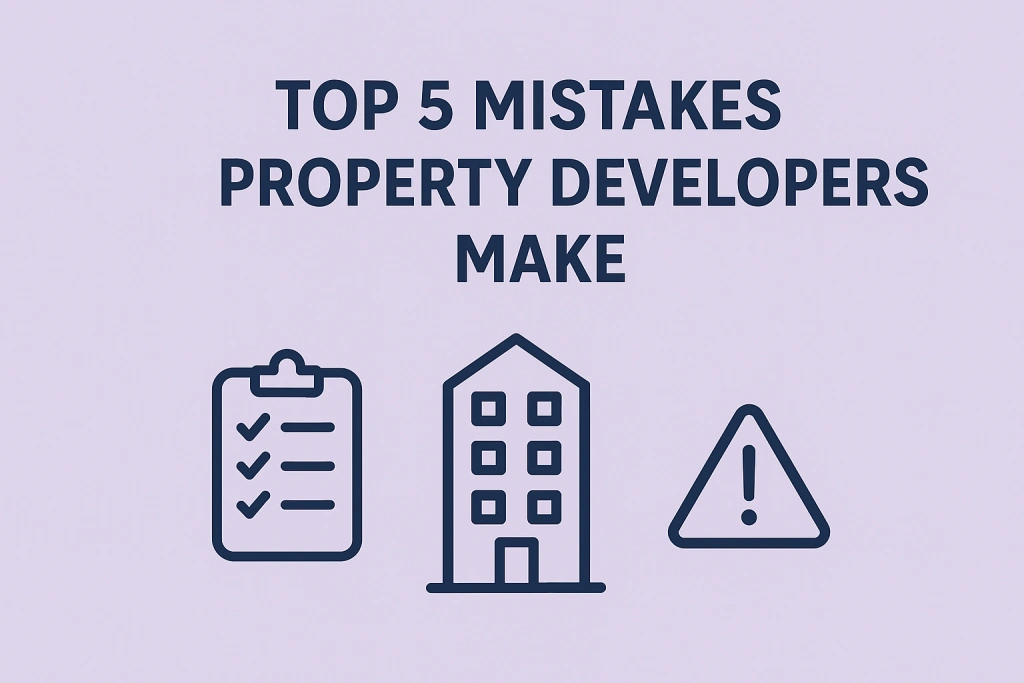 Top 5 mistakes developers make when applying for finance