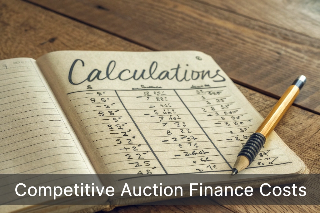 auction finance cost calculation