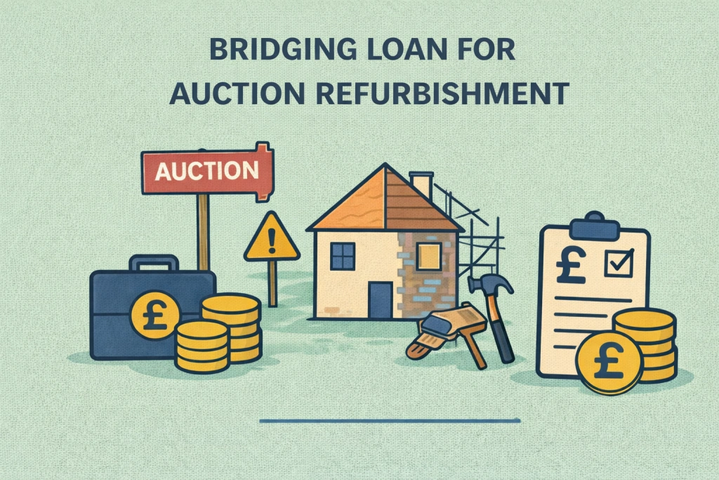 bridging loans auction refurbishment