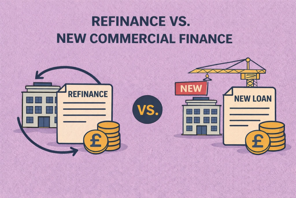 refinance or new commercial finance