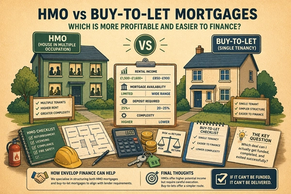 HMO vs Buy-to-Let Mortgages